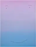 Rob Pruitt, Delighted to Meet You, 2012, acrylic, enamel and flocking on linen