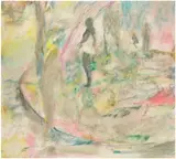 Willa Wasserman, Untitled (figures), 2021, oil on linen