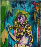 Maia Cruz Palileo, Crown of Ferns, 2018, oil on canvas