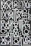 RETNA, Untitled, 2025, acrylic on canvas