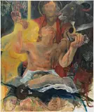 Celeste Dupuy-Spencer, If the Rocks Cry Out in Silence, 2019, oil on linen