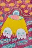 Adam Handler, Need You Near Me Abduction, 2022, oilstick and acrylic on canvas