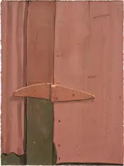 Josephine Halvorson, Hinge, 2010, gouache on paper