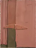 Josephine Halvorson, Hinge, 2010, gouache on paper