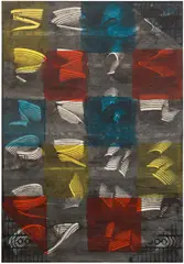 Julia Dault, The Facts of Life, 2014-2015, acrylic and oil on canvas