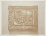 Markus Hansen, Tower Hill Berg Turm, 2007, dust and varnish on glass and canvas, in artist's frame
