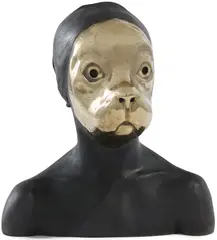 Charming Baker, All I Want Is My Caravan Parked in Eden (Black), 2011, polished bronze and patina