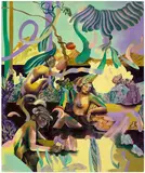 Jessie Makinson, No Fly Would Drink Her, 2019, acrylic on canvas