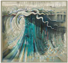 Lee Bontecou, Untitled, 1985-2001, pastel on canvas