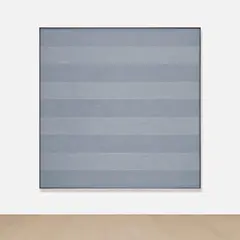 Agnes Martin, Untitled #1, 1985, gesso, acrylic and graphite on canvas