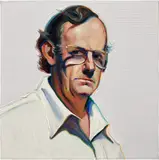 Wayne Thiebaud, Self-Portrait, 1973, oil on canvas