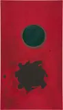 Adolph Gottlieb, Black Sparks, 1965, oil on canvas