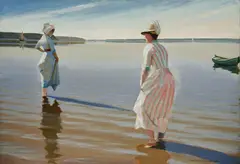 Harald Slott-Møller, Summer Day (Sommerdag), 1888, oil on canvas
