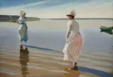 Harald Slott-Møller, Summer Day (Sommerdag), 1888, oil on canvas