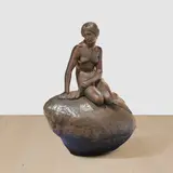Edvard Eriksen, The Little Mermaid (Den lille havfrue), 1910–1913, patinated bronze