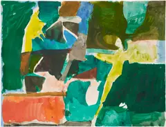 Untitled (Albuquerque) by Richard Diebenkorn, 1952, watercolor on paper, offered May 2026