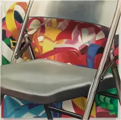 James Rosenquist, In Honor and Memory of Robert F. Kennedy from the Friends of Eugene McCarthy, 1968, oil on canvas with Plexiglas and painted mylar construction