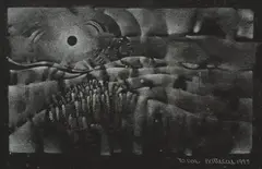 Lee Bontecou, Untitled, 1998, pastel on paper