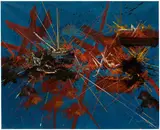 Georges Mathieu, Destins illimités, 1987–1990, alkyd on canvas