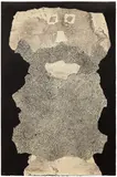 Jean Dubuffet, Barbe de captation des ondes, India ink and collage on paper