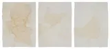 Andy Warhol, Three works: (i-iii) Piss, 1978, urine on HMP paper