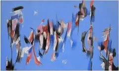 Norman Lewis, Untitled (Blue Abstraction), 1966, oil on canvas
