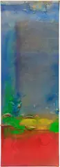 Shoreidol by Frank Bowling, 1999, acrylic and acrylic gel on collaged canvas, sold May 2026
