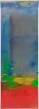 R.A. Obe Sir Frank Bowling, Shoreidol, 1999, acrylic and acrylic gel on collaged canvas