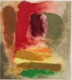 Friedel Dzubas, Overlook, 1975, acrylic on canvas mounted to panel