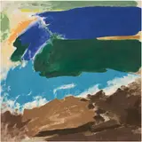 Friedel Dzubas, Past Summer, 1982, Magna on canvas