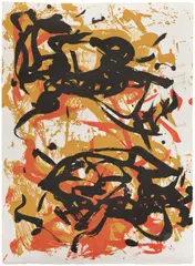 Joan Mitchell, Weeds III, 1992, etching and aquatint on paper