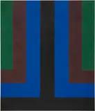 Howard Mehring, Blue Note, 1964, acrylic on canvas
