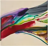 Paul Jenkins, Phenomena Grey Dictates, 1965, acrylic on canvas