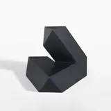 Tony Smith, Spitball, 1961, granite