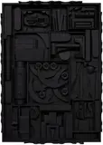 Louise Nevelson, Mirror Shadow XXXXVII, 1987, painted wood