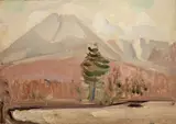 Marsden Hartley, Snow Capped Mountain