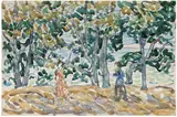 Maurice Brazil Prendergast, Salem, 1910–1913, watercolor on paper