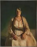 George Bellows, Miss Ruth, oil on canvas