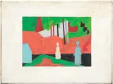 Stuart Davis, Study after "Landscape with Garage Lights"