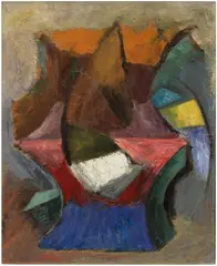 Morgan Russell, A Synchromy, 1914, oil on canvas