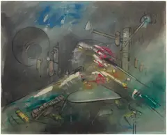 Roberto Matta, Untitled, 1963, oil on canvas