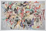 Julie Mehretu, Six Bardos: Hymn (Behind the Sun), 2018, color aquatint etching