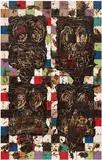 Rashid Johnson, Color Men, 2016, spray enamel, black soap and wax on ceramic tile