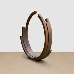 Bernar Venet, 231.5° Arc x 4, 1999, rolled steel