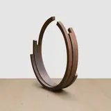 Bernar Venet, 231.5° Arc x 4, 1999, rolled steel