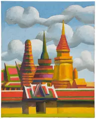 Salvo, Bangkok, 2012, oil on canvas