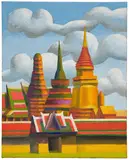 Salvo, Bangkok, 2012, oil on canvas