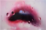 Marilyn Minter, Nebulous, 2018, enamel on metal