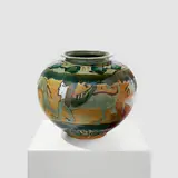 Michael and Magdalena Frimkess, Untitled, 1991, ceramic and glaze