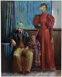 Titus Kaphar, Family Memory, 2013, oil on canvas